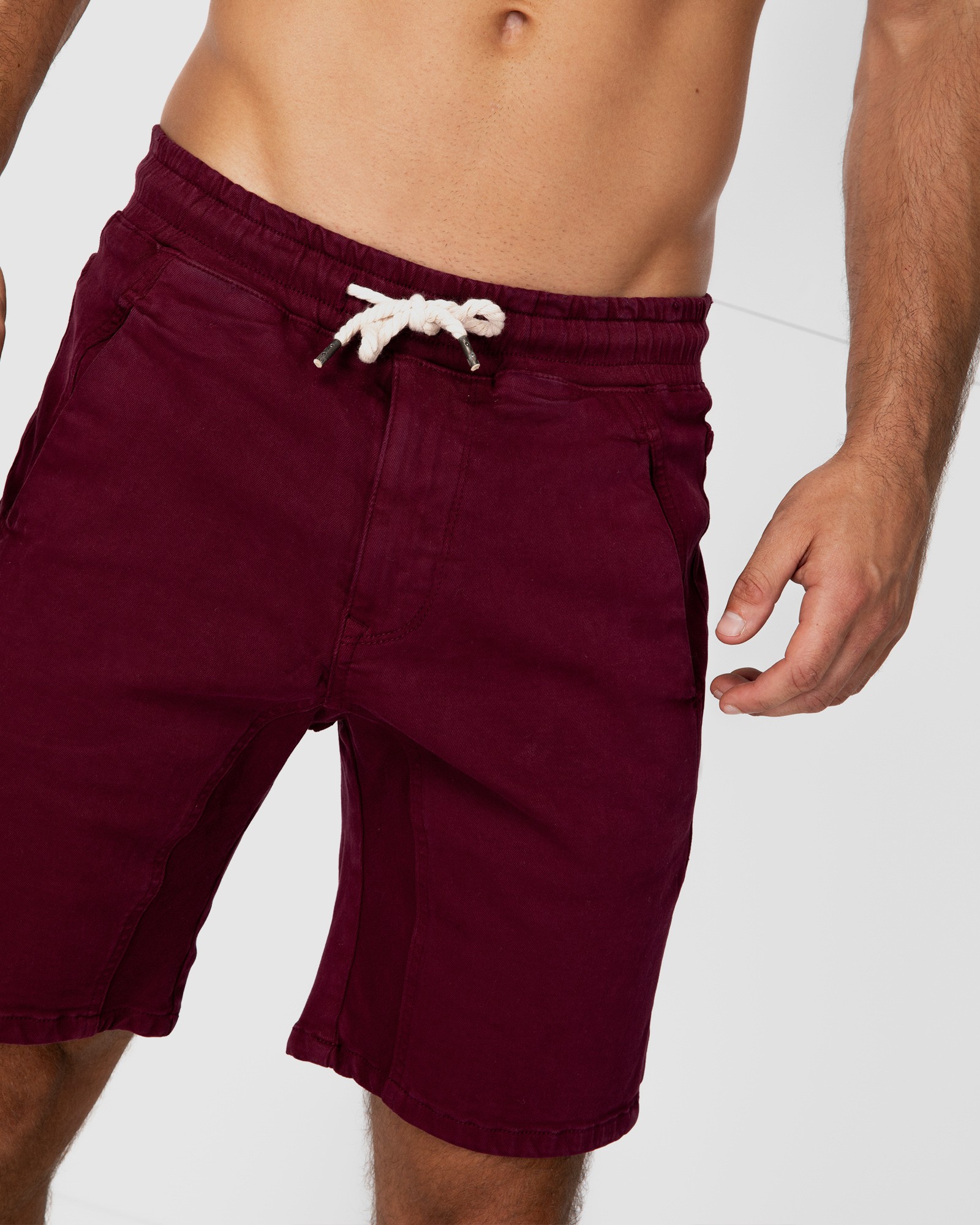 HUDSON MAROON SHORTS