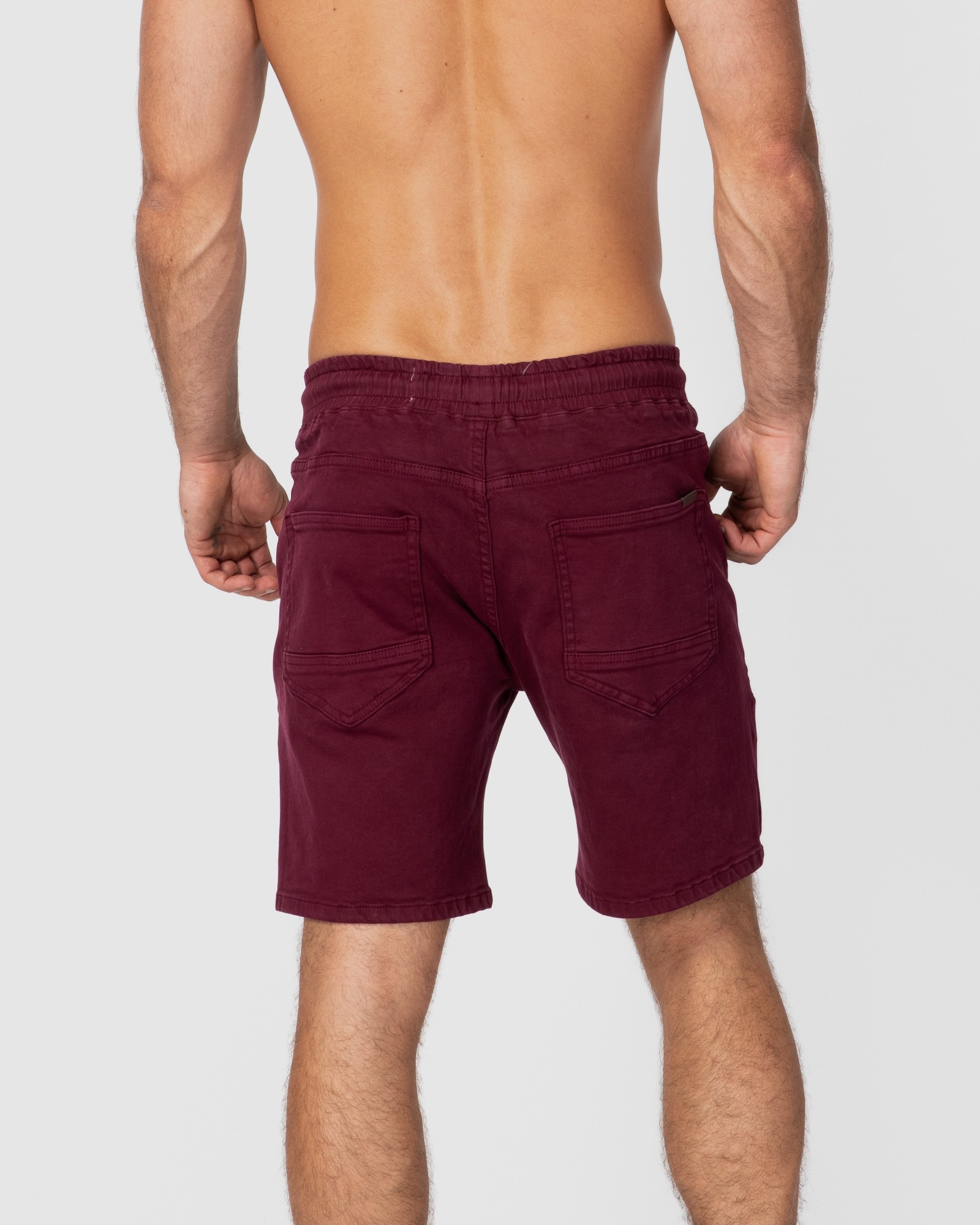 HUDSON MAROON SHORTS