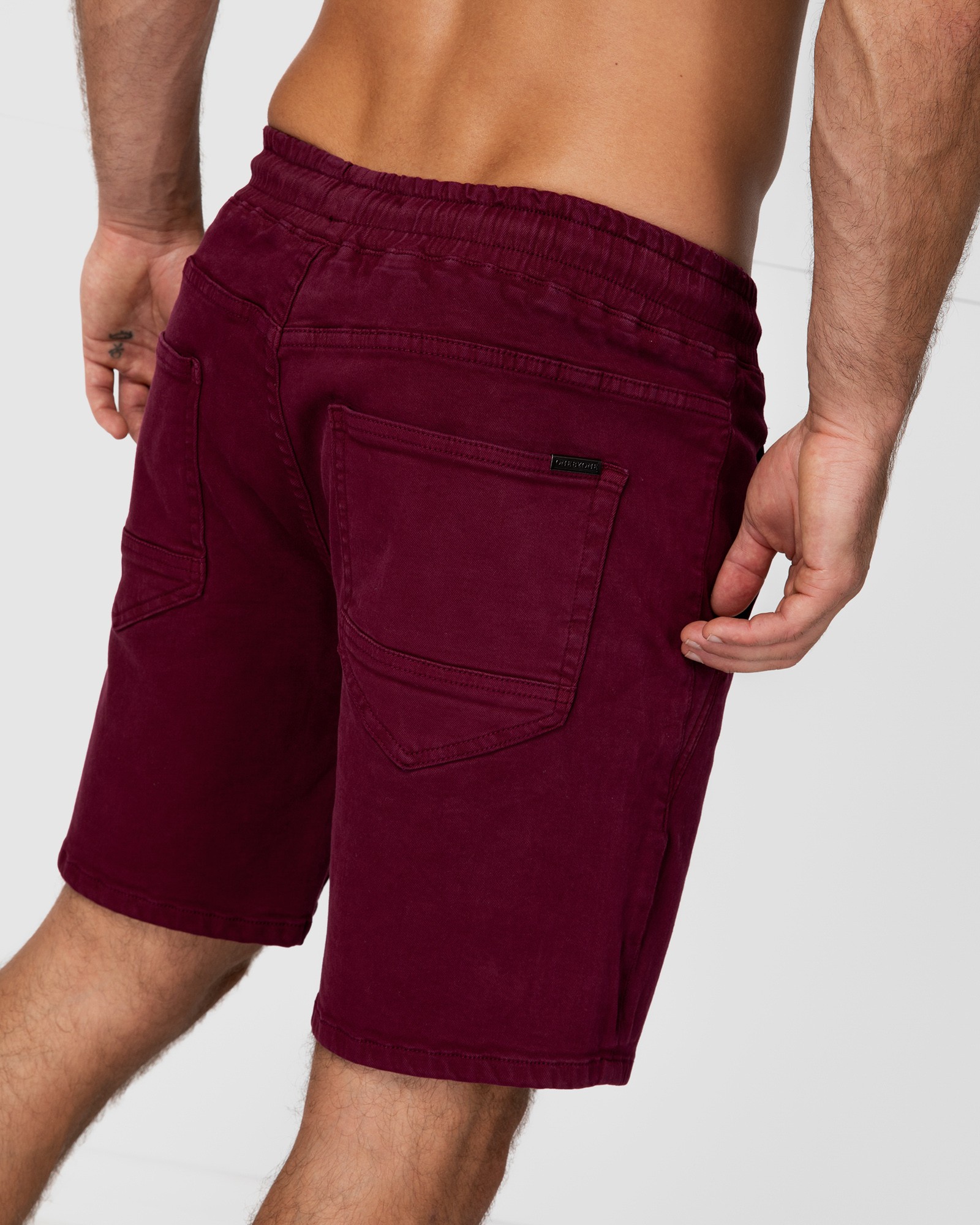 HUDSON MAROON SHORTS