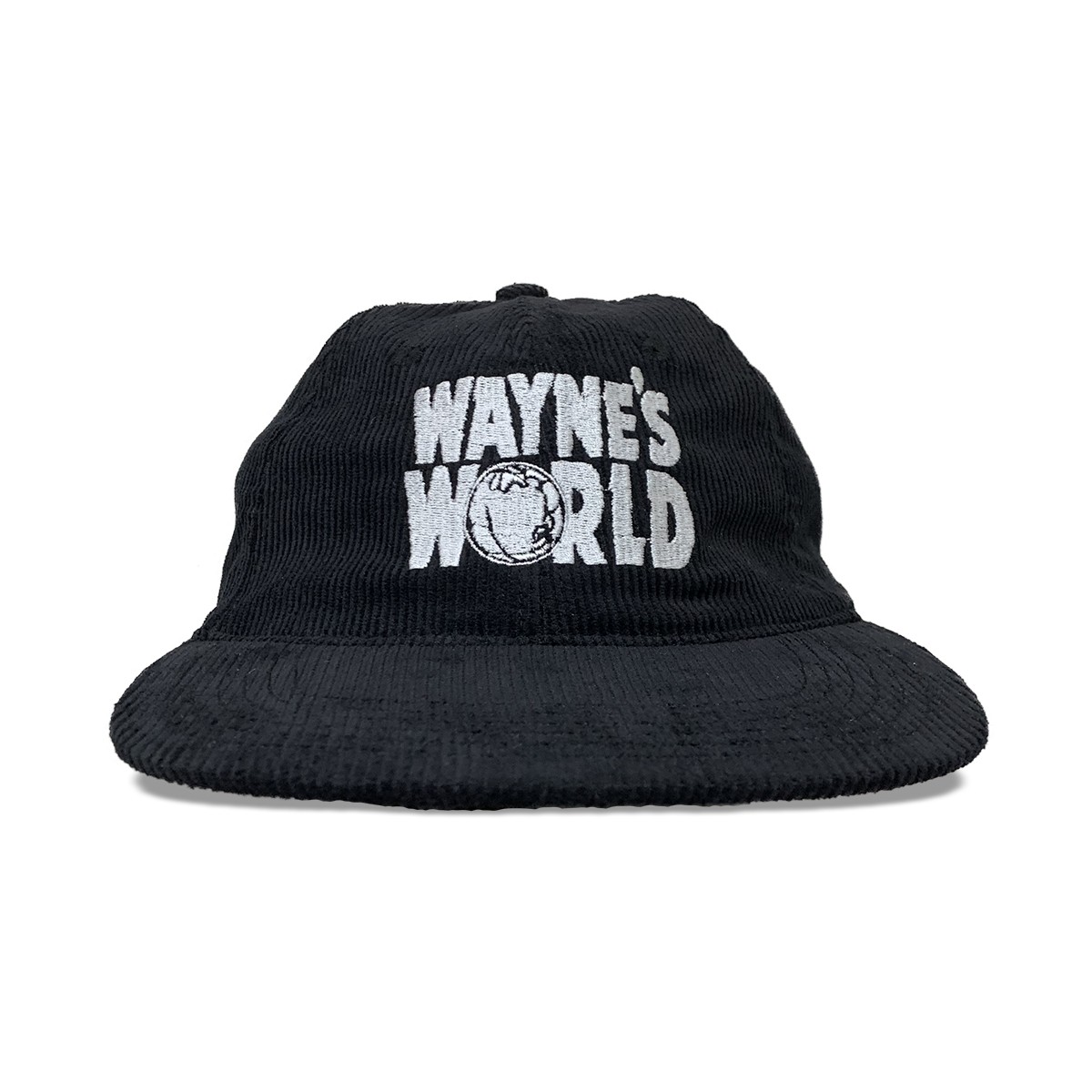 WAYNES WORLD CORD HAT BLACK