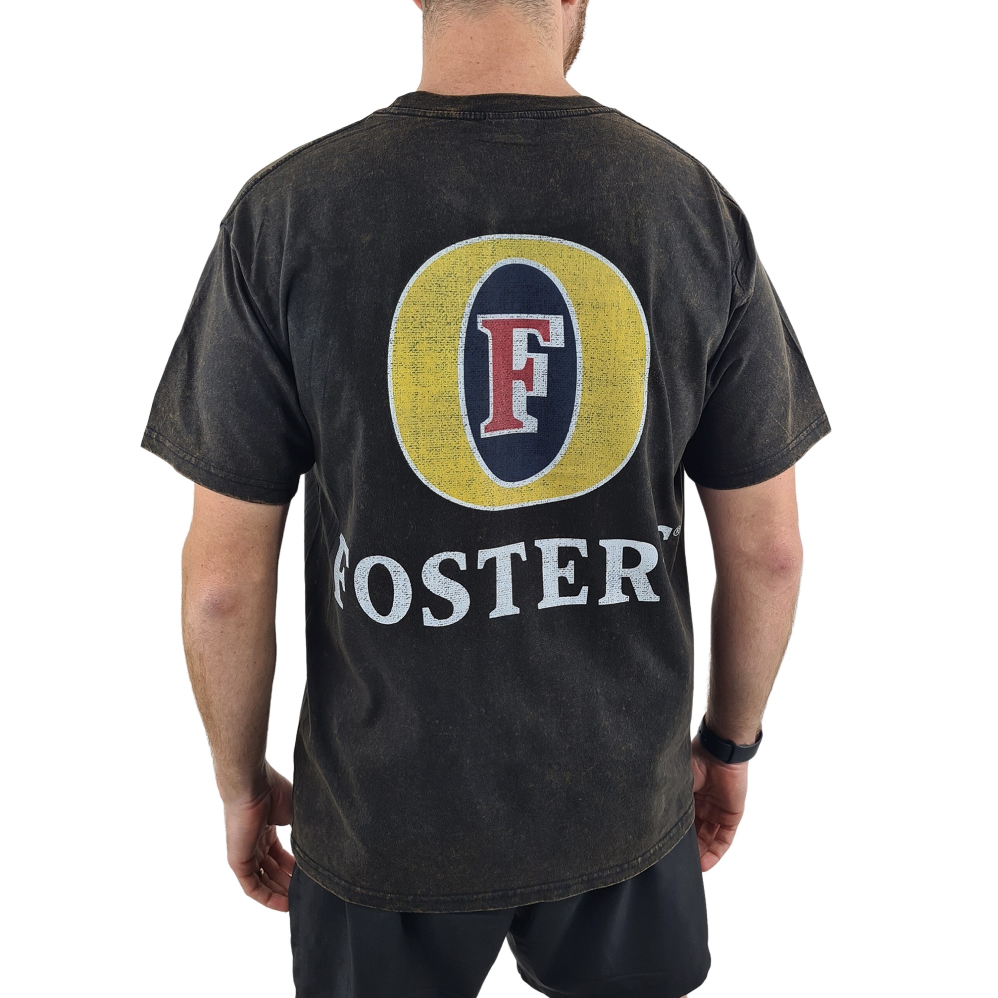 VINTAGE FOSTER'S FRONT AND BACK T-SHIRT