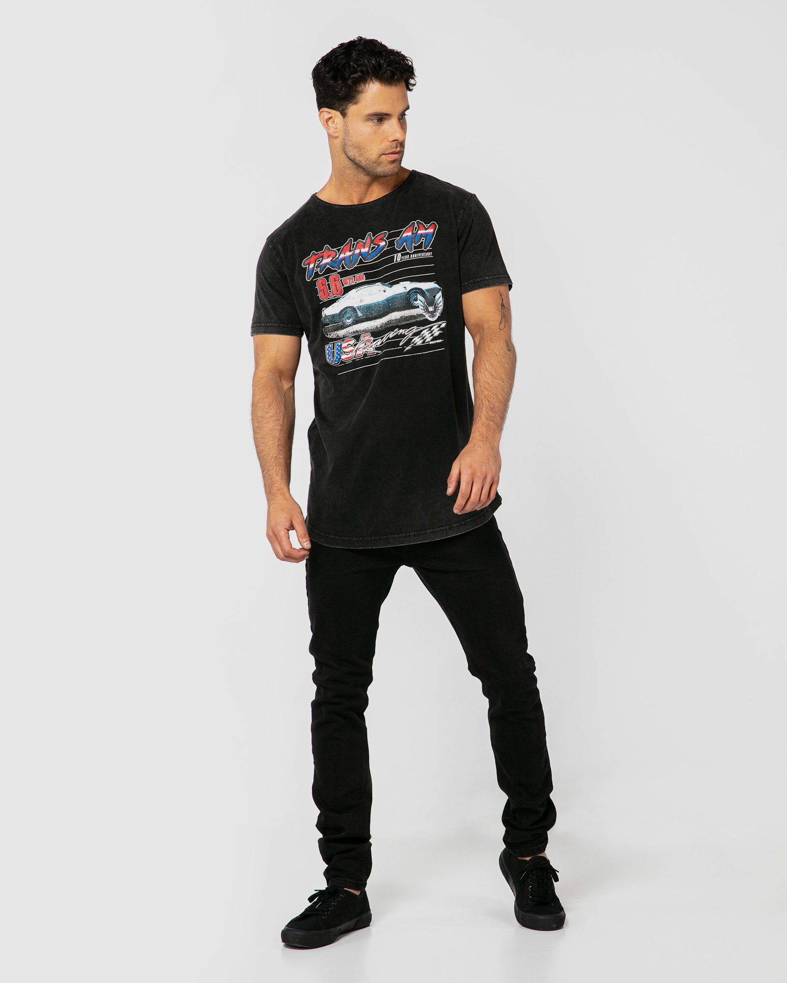TRANS AM BLACK TEE