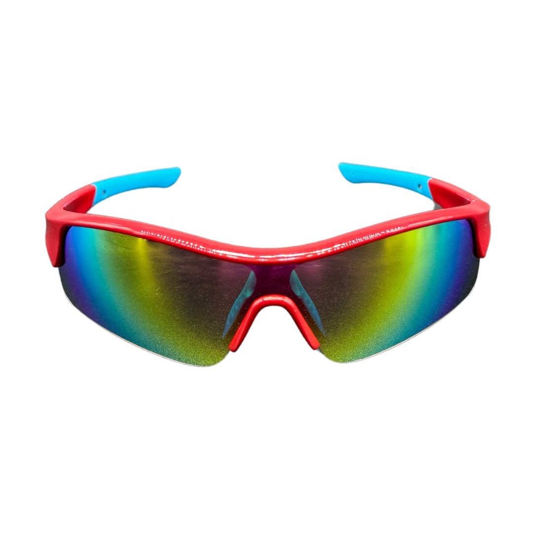 MAROON AND BLUE SPEED DEALER SUNGLASSES