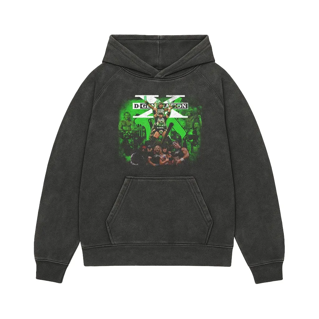DX VINTAGE BLACK HOODIE