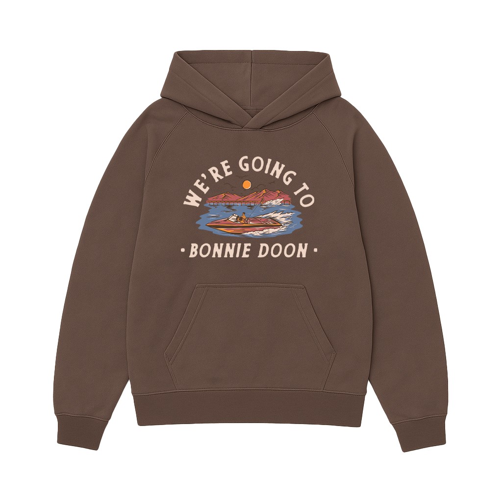 BONNIE DOON DARK BROWN HOODIE