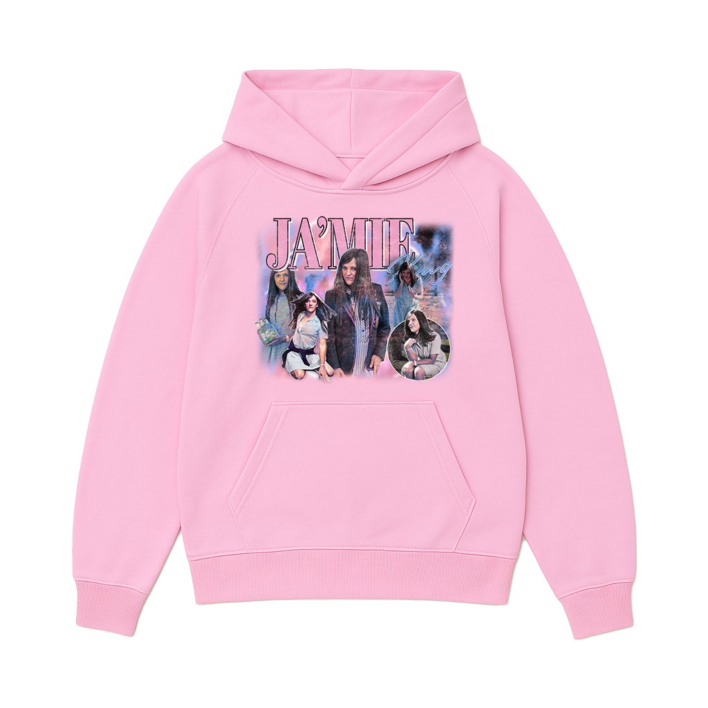 VINTAGE JA'MIE KING PINK HOODIE