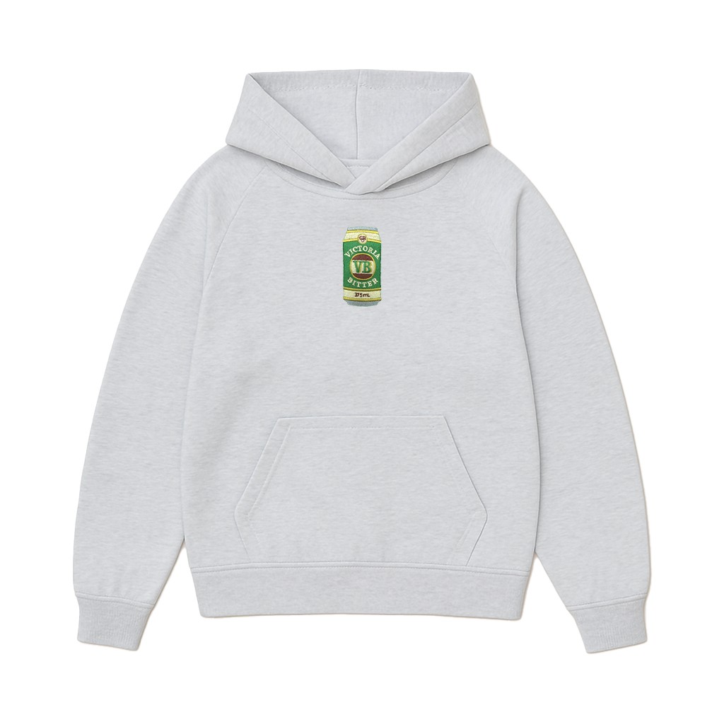 WHITE MARLE VB CAN EMBROIDERED HOODIE