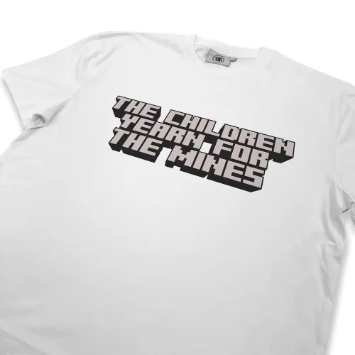 YEARN FOR THE MINES WHITE TEE