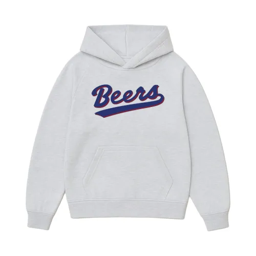 BEERS WHITE MARLE HOODIE