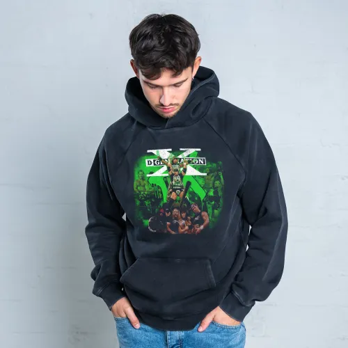 DX VINTAGE BLACK HOODIE