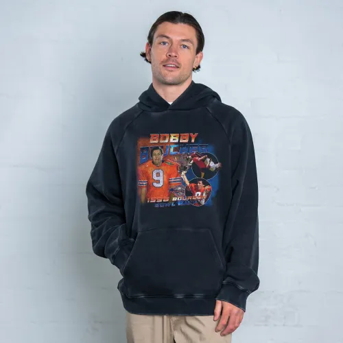 BOUCHER MVP VINTAGE BLACK HOODIE