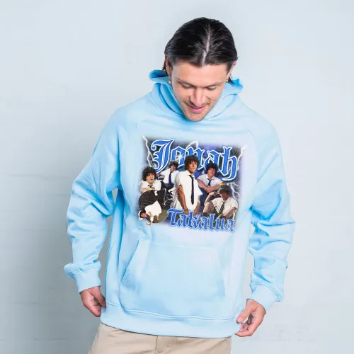 VINTAGE JONAH LIGHT BLUE HOODIE
