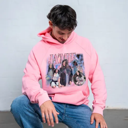 VINTAGE JA'MIE KING PINK HOODIE