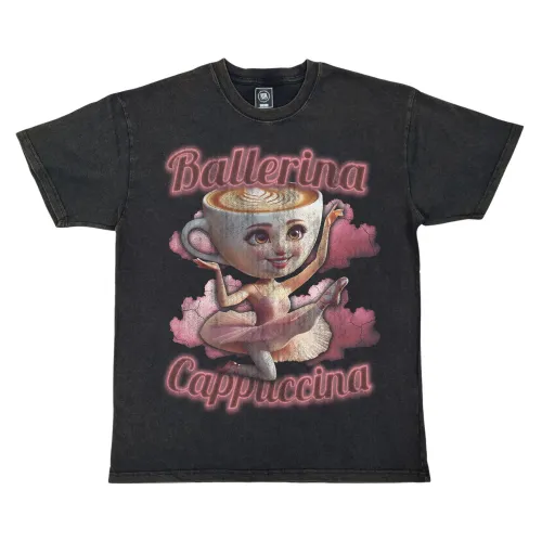 VINTAGE BALLERINA CAPPUCCINA T-SHIRT